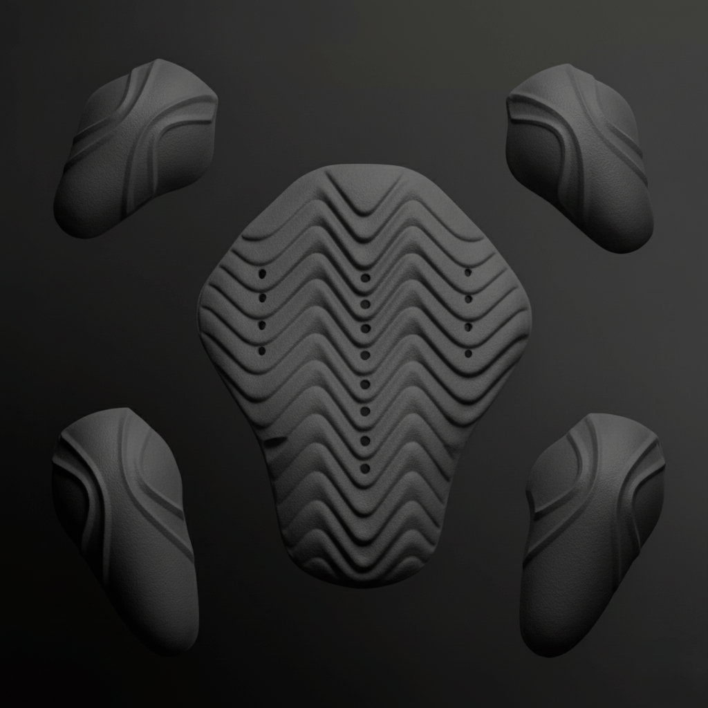 CE Level 2 Armor — Back + Elbow plates