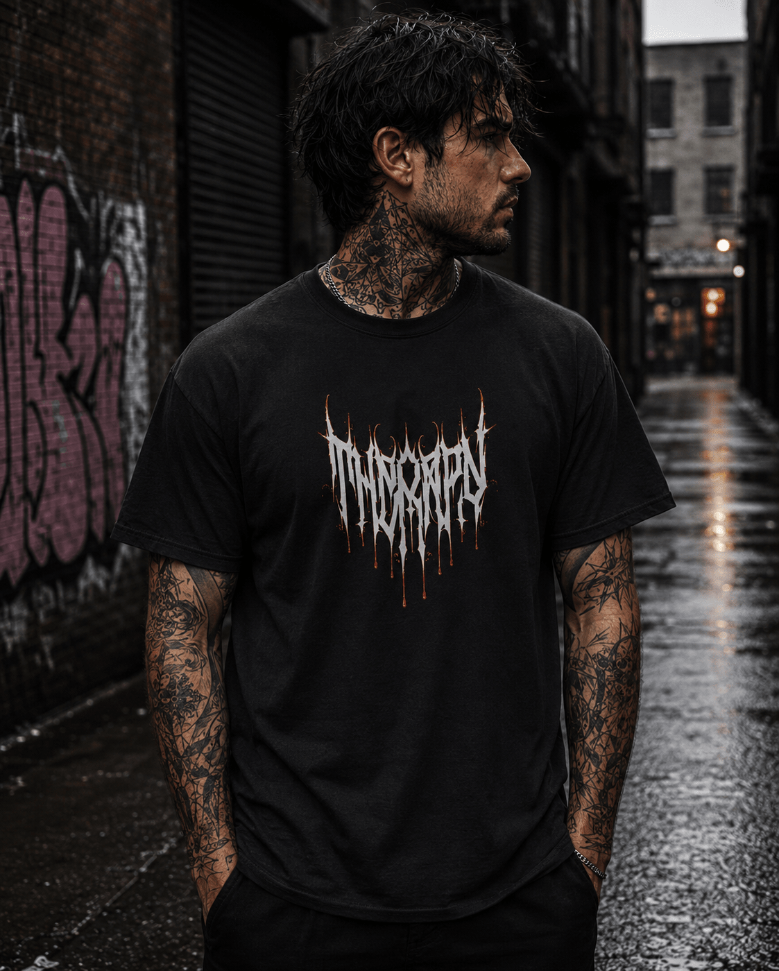 DFD Heavy Faded Tee - Full Throttle Therapy
