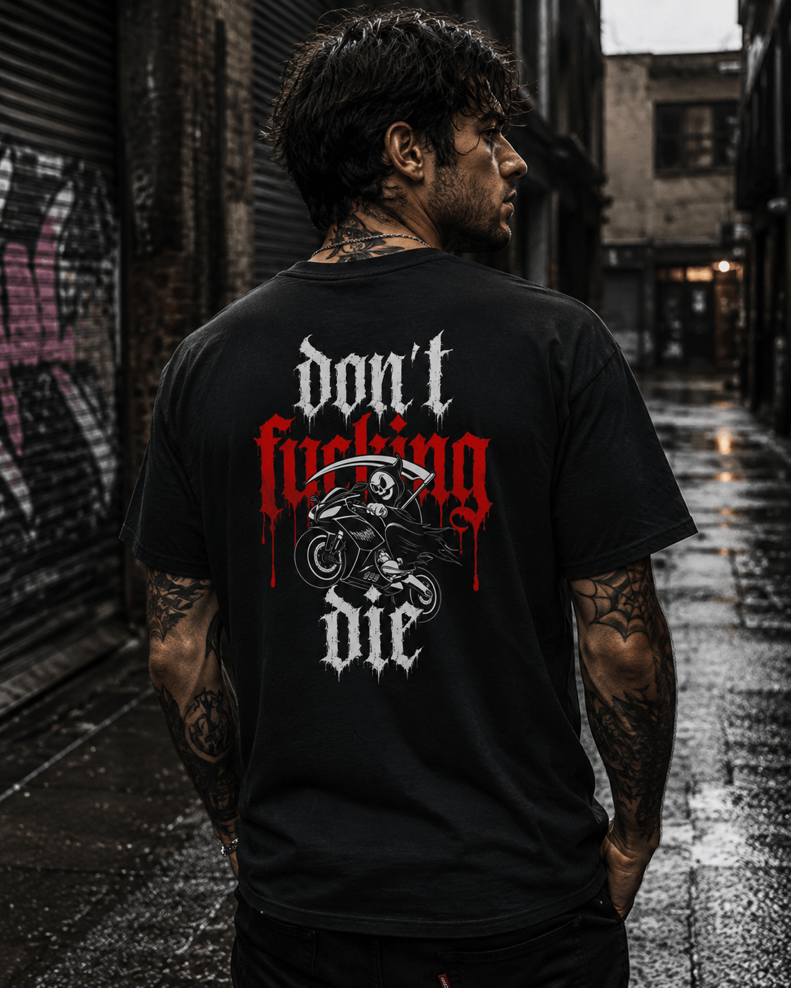 DFD Heavy Faded Tee - Full Throttle Therapy