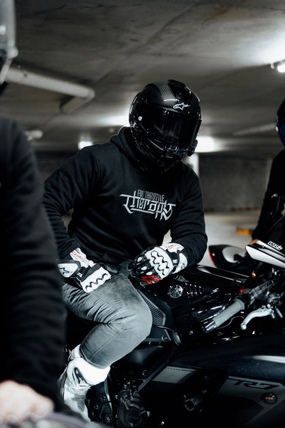 Dont Fucking Die Kevlar Hoodie - Full Throttle Therapy