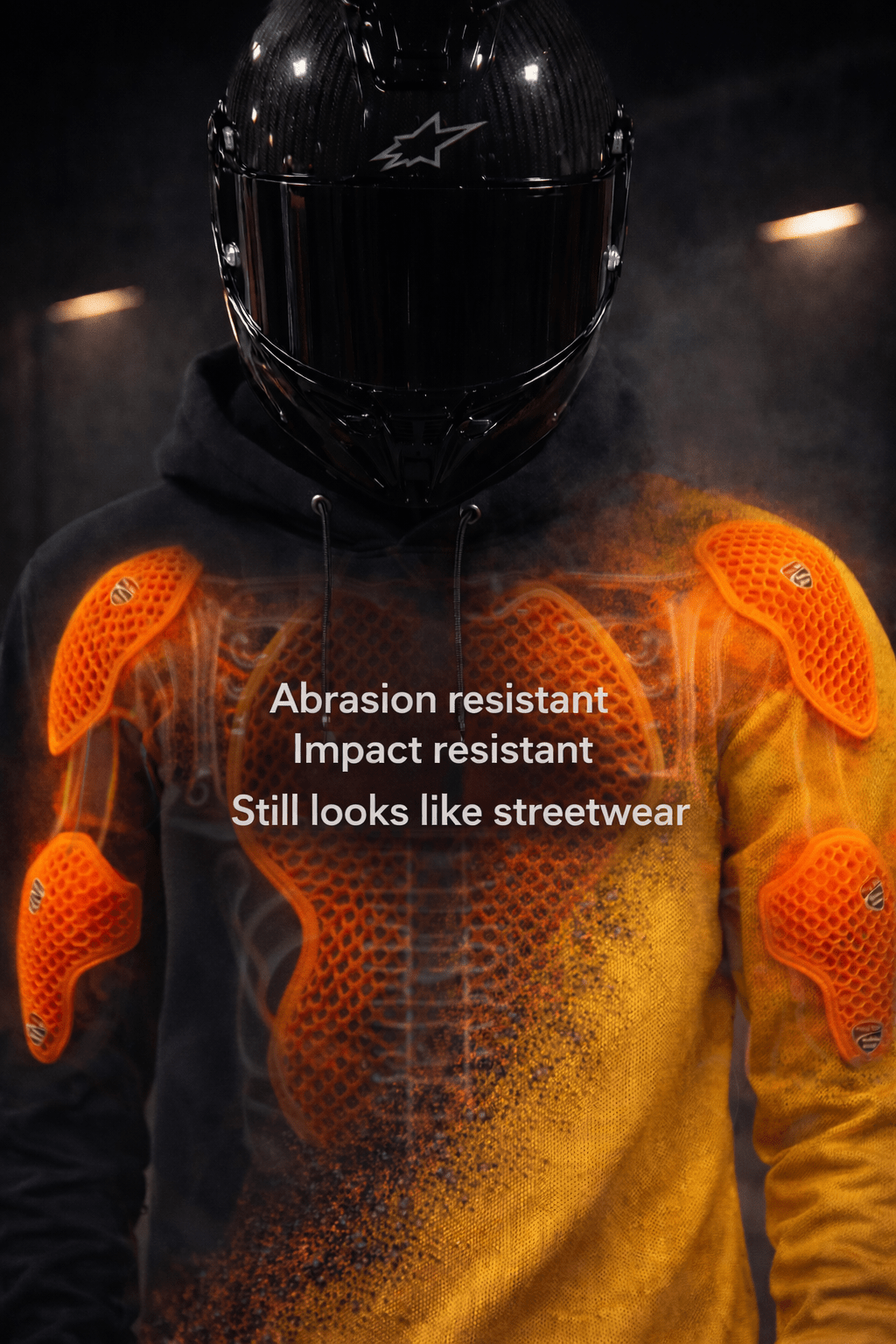 Don't Fucking Die — Kevlar Hoodie - Full Throttle Therapy