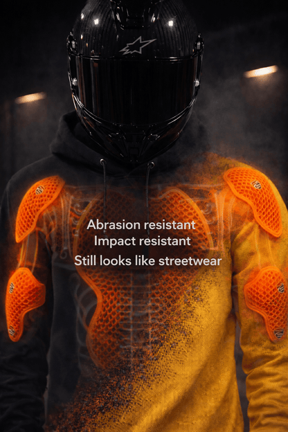 Don't Fucking Die — Kevlar Hoodie - Full Throttle Therapy